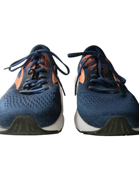Brooks Ghost 16 Athletic Running Shoes Men\'s Size 12 D Medium Blue Orange White main image 6